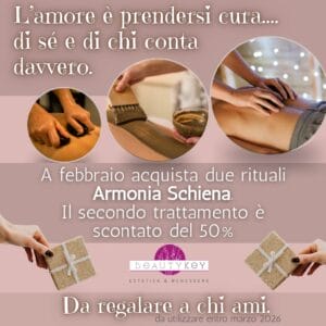 Armonia Schiena: 2 trattamenti, il secondo al -50%