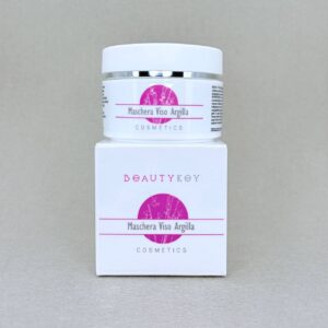 maschera viso argilla